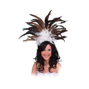 Coiffe de carnaval marron - carnivalstore.de