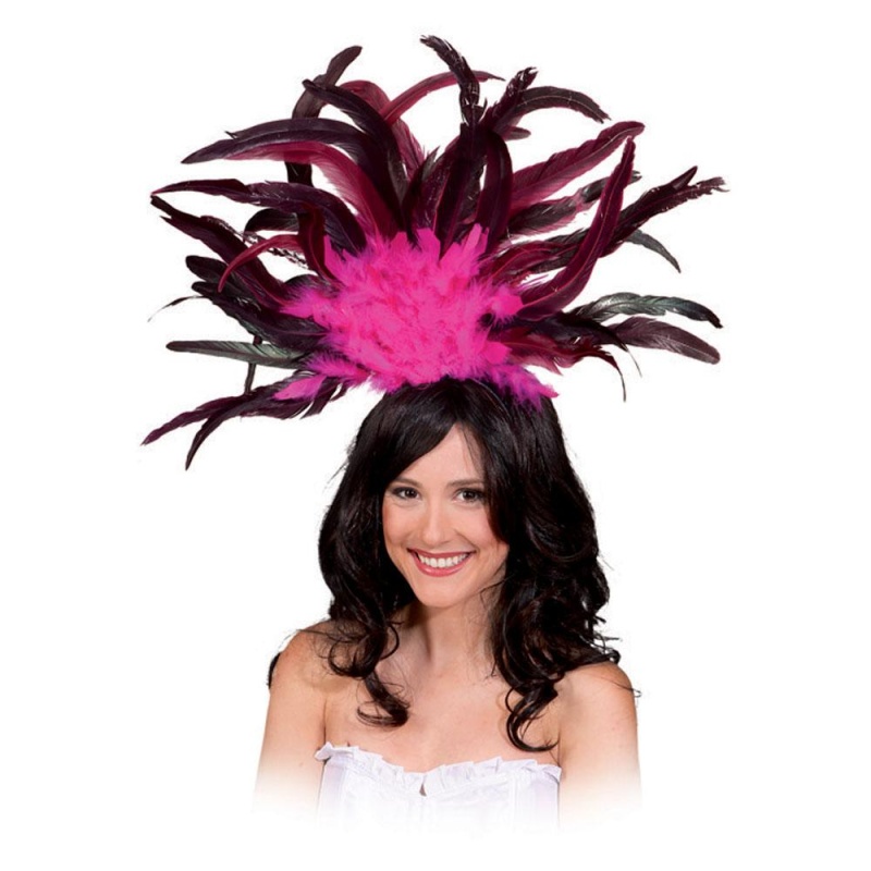 Carnival Headdress Pink - carnivalstore.de