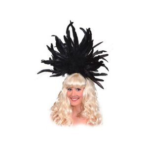 Coiffe de carnaval noire - carnivalstore.de