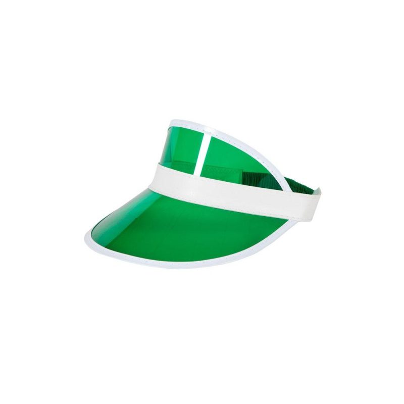 Visier Hut Outfit Zubehör für Poker  | Golfers Visor Hat - Carnival Store GmbH