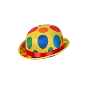 Cappello a bombetta da clown - Carnival Store GmbH