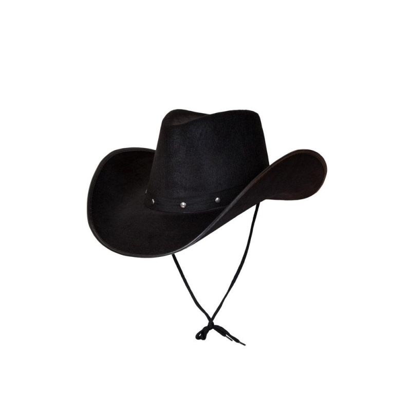 Texaský kovbojský klobouk černý - Carnival Store GmbH
