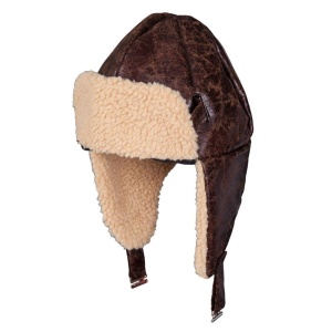 Aviator Hat with Faux Sheepskin - Carnival Store GmbH