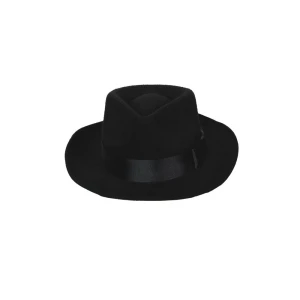 Sombrero clásico de gángster con banda de satén - Carnival Store GmbH