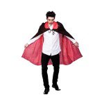 Cape réversible en satin avec col 45" (115cm) - carnivalstore.de