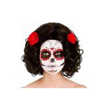 Peluca de Señorita del Día de los Muertos - carnivalstore.de