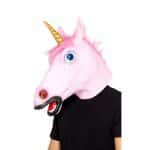 Unicorn lateksa maska ​​- carnivalstore.de