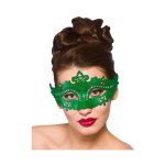 Demonte Eye Mask - Gréng - carnivalstore.de