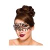 Filigree Eye Mask - Black - carnivalstore.de