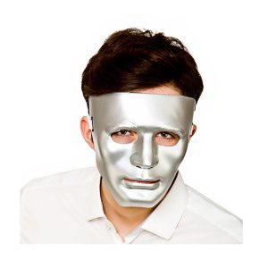 Masque Robot - ARGENT - carnivalstore.de