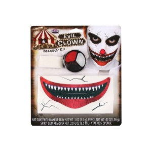 Trucco da clown assassino bocca grande - Carnivalstore.de