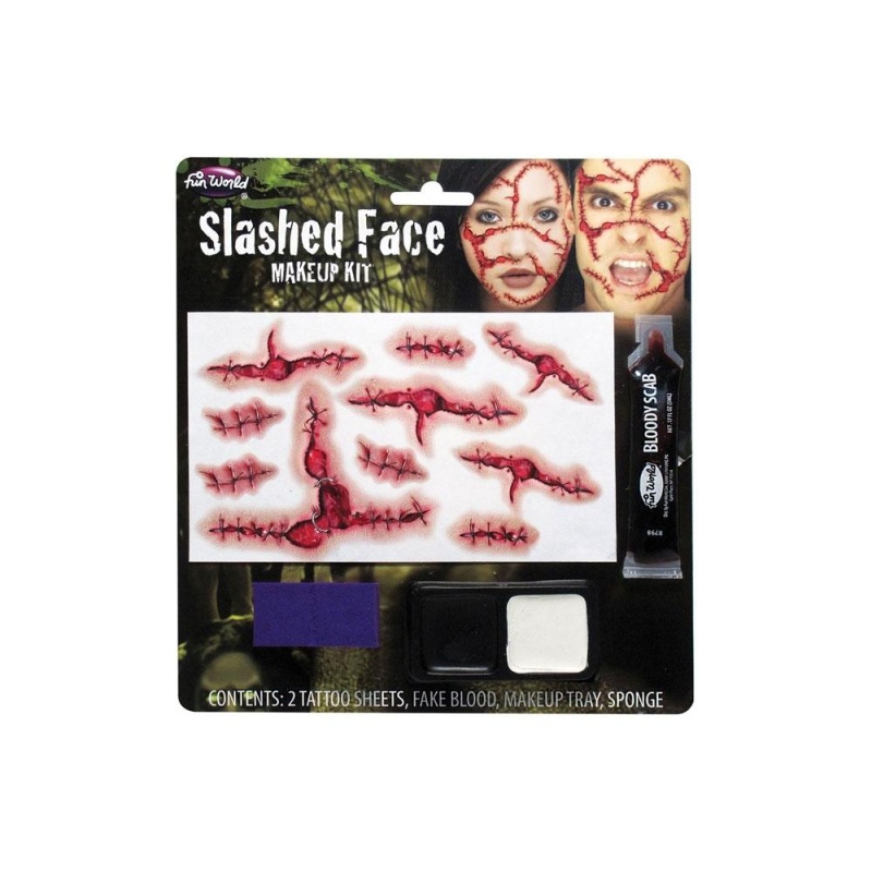 Slashed Face Makeup Kit – carnivalstore.de