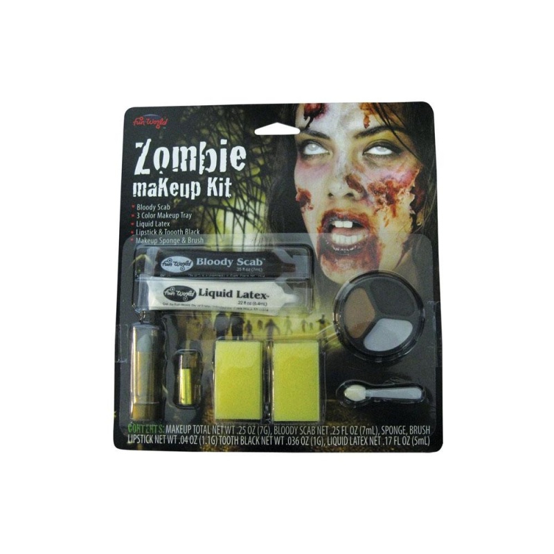 Zombie Makeup Kit - Scabs - carnivalstore.de