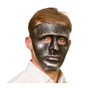 Robot Mask - Antik Silver - carnivalstore.de