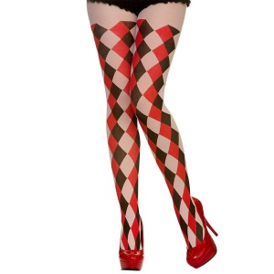 Tights Harlequin Jester - Carnival Store GmbH