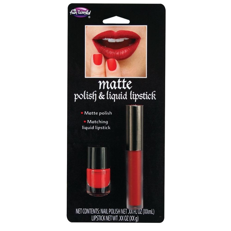 Matte Polish & Lipstick - carnavalstore.de