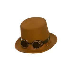 Sombrero Steampunk con gafas - Carnival Store GmbH