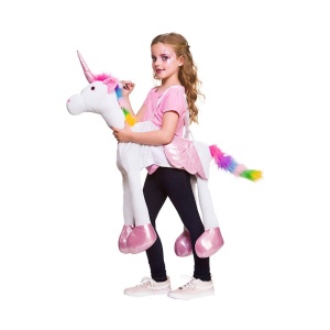 Ride auf Fantasy Rainbow Unicorn Kostüm | Ride On Fantasy Rainbow Unicorn - carnivalstore.de