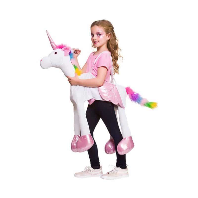 Brauciet ar Fantasy Rainbow Unicorn Kostüm | Ride On Fantasy Rainbow Unicorn — carnivalstore.de