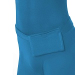 Herren Second Skin Kostüm in Blau | Otrais ādas tērps, zils ar paslēptu bumbagu - carnivalstore.de