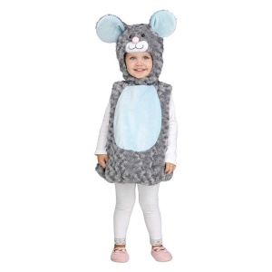 Lil Grey Mouse Childs Fancy Dress Déier Nager Rat Buch Dag Kostüm - carnivalstore.de