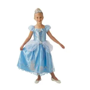 Cinderella Childs Deluxe Kostüm | Historieforteller Askepott Barn - carnivalstore.de