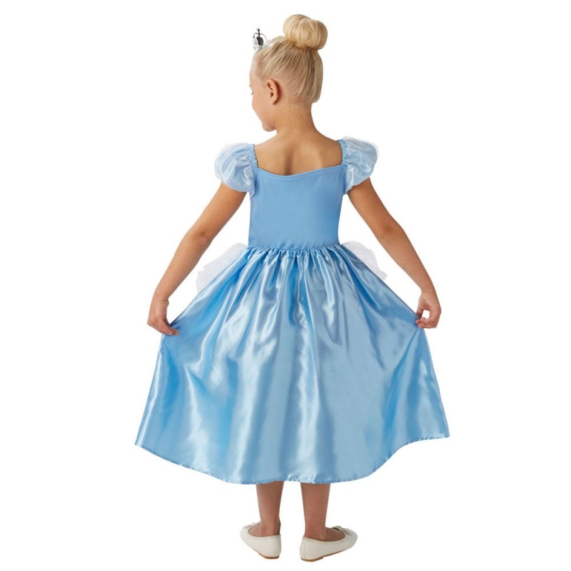 Cinderella Childs Deluxe Kostüm | Storyteller Askungen Barn - carnivalstore.de