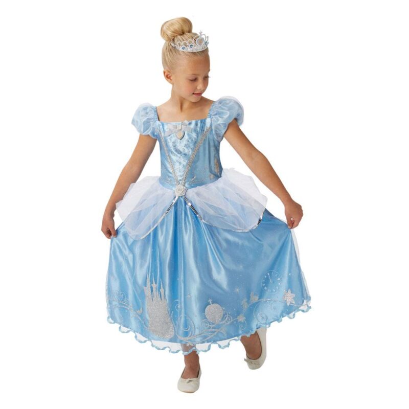 Cinderella Childs Deluxe Kostüm | Pripovedovalka Pepelka Otroci - carnivalstore.de