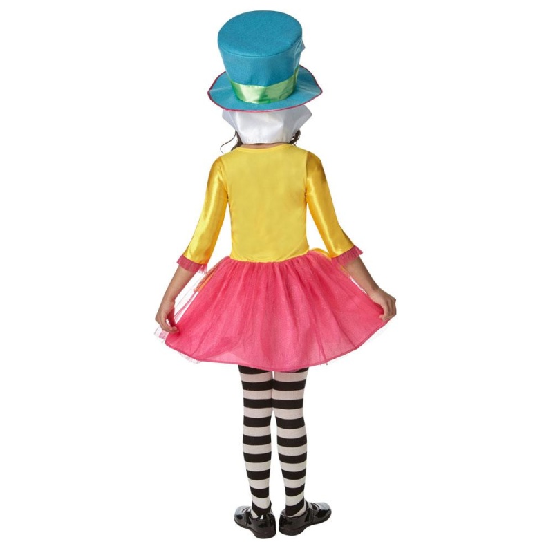 Mädchen Alice im Wunderland Mad Hatter Kostüm | Mad Hatter Girl Kostiumas - carnivalstore.de