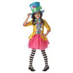 Mädchen Alice im Wunderland Mad Hatter Kostüm | Mad Hatter Girl Costume - carnivalstore.de