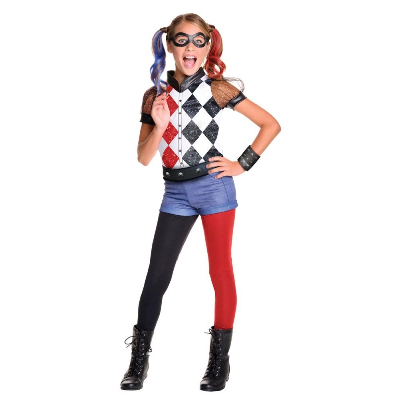 Harley Quinn Deluxe Kinderkostuum | Deluxe Harley Quinn - carnavalstore.de