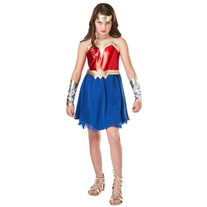 Wonder-Woman-Kostüm für Kinder | Wonder Woman Børnekostume - carnivalstore.de