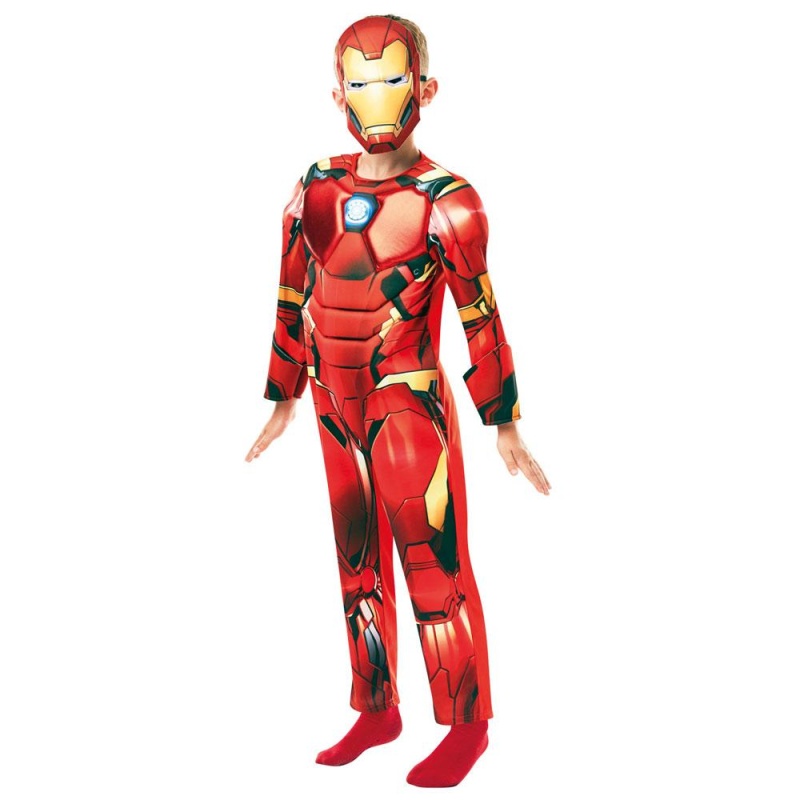 Kostium Iron Man Deluxe | Deluxe Iron Man - carnivalstore.de