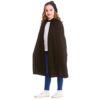 Hooded Cape - BLACK