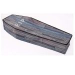 Foldable Casket Wood Grain 5 Foot (1.52 m) - carnivalstore.de