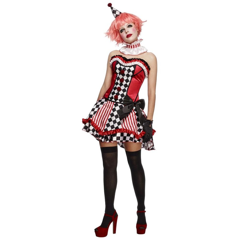 Fever Deluxe Clown Cutie kostum - carnivalstore.de