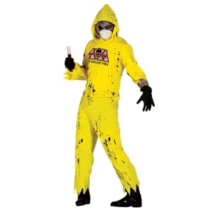 Nuclear Zombie Kostüm für Herren|Adult Radiactive Zombie - carnivalstore.de