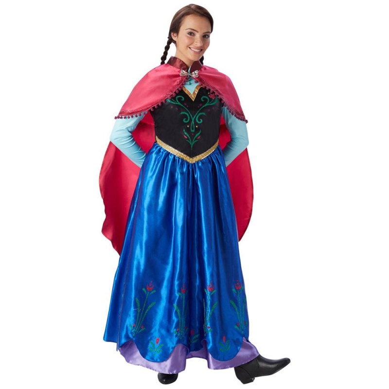 Anna Frozen Adult Action Dress Ups und Zubehör | Adult Frozen Anna Costume - carnivalstore.de