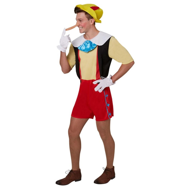 Pinocchio Erwachsene Kostüm | Pinocchio-asu - carnivalstore.de