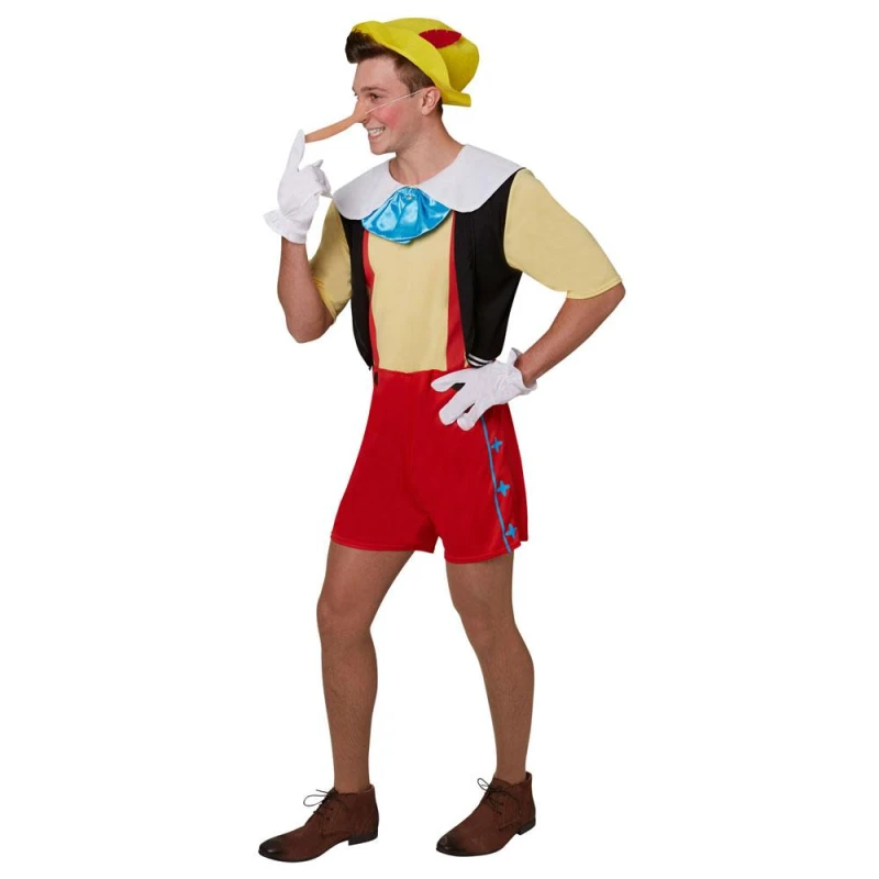 Pinokio Erwachsene Kostüm | Pinokio kostīms - carnivalstore.de
