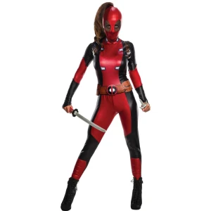 Damen Deadpool Mädchen Kostüm | Geheime Wünsche Deadpool - carnivalstore.de