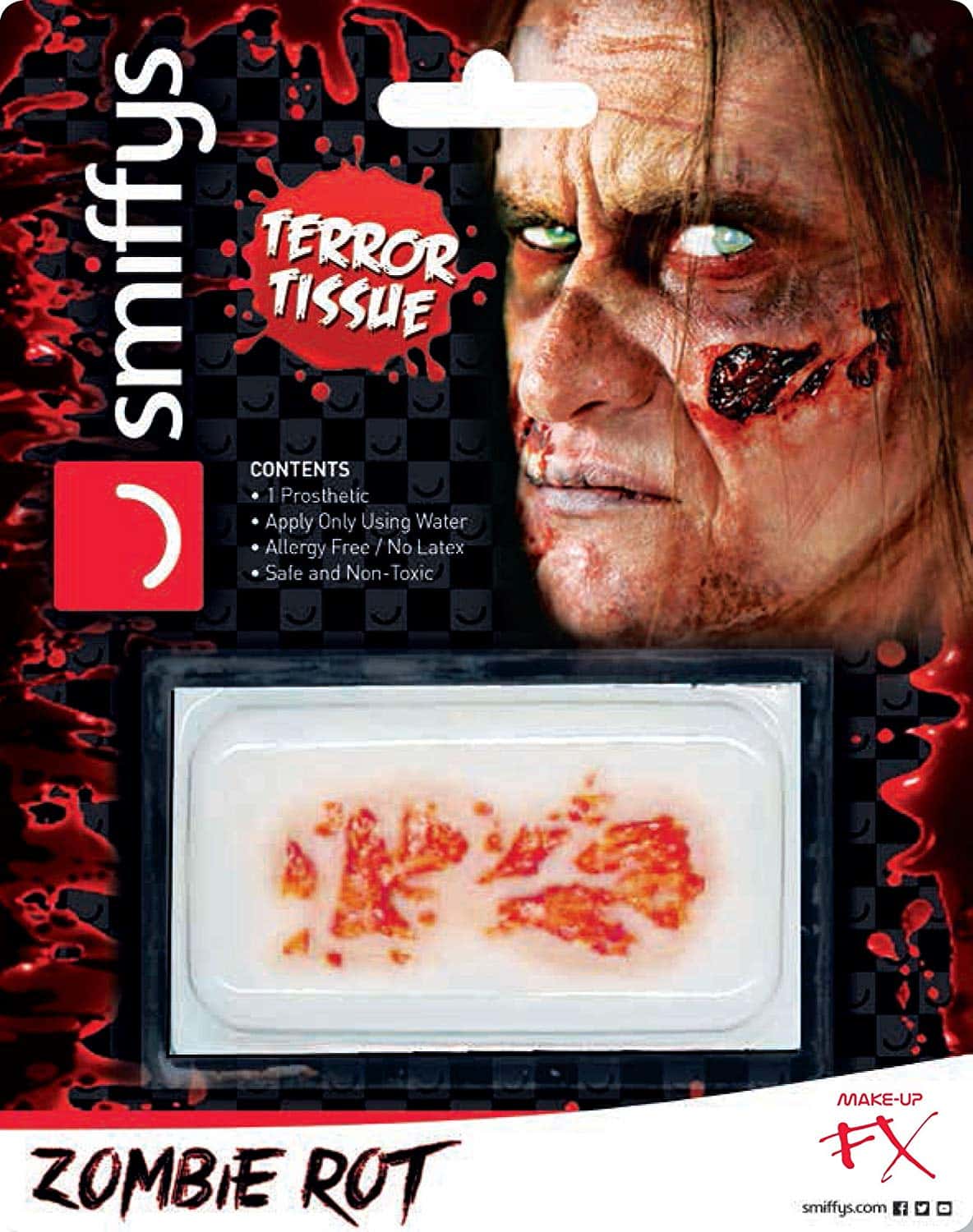 Unisex Horror Zombie Verwesung | Horror Wound Transfer, Zombie Rot - carnivalstore.de
