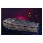 Foldable Casket Wood Grain 5 Foot (1.52 m) - carnivalstore.de