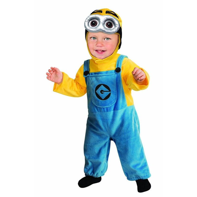 Minion Baby Kostume Dave | Despicable Me 2 Minion Dave Kostuum Baby Peuter - carnavalstore.de