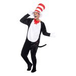 Dr Seuss Cat in the Hat Kostüm | Dr Seuss Mačak u kostimu šešira - carnivalstore.de