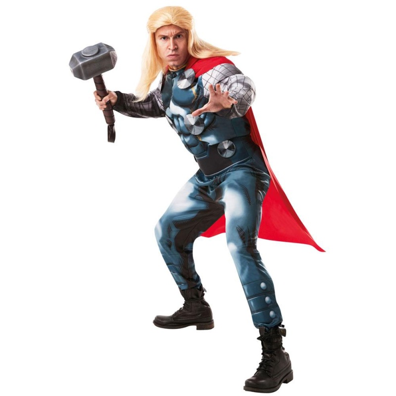Erwachsenen Marvel Thor Deluxe Kostuum | Deluxe Thor Volwassene - carnavalstore.de
