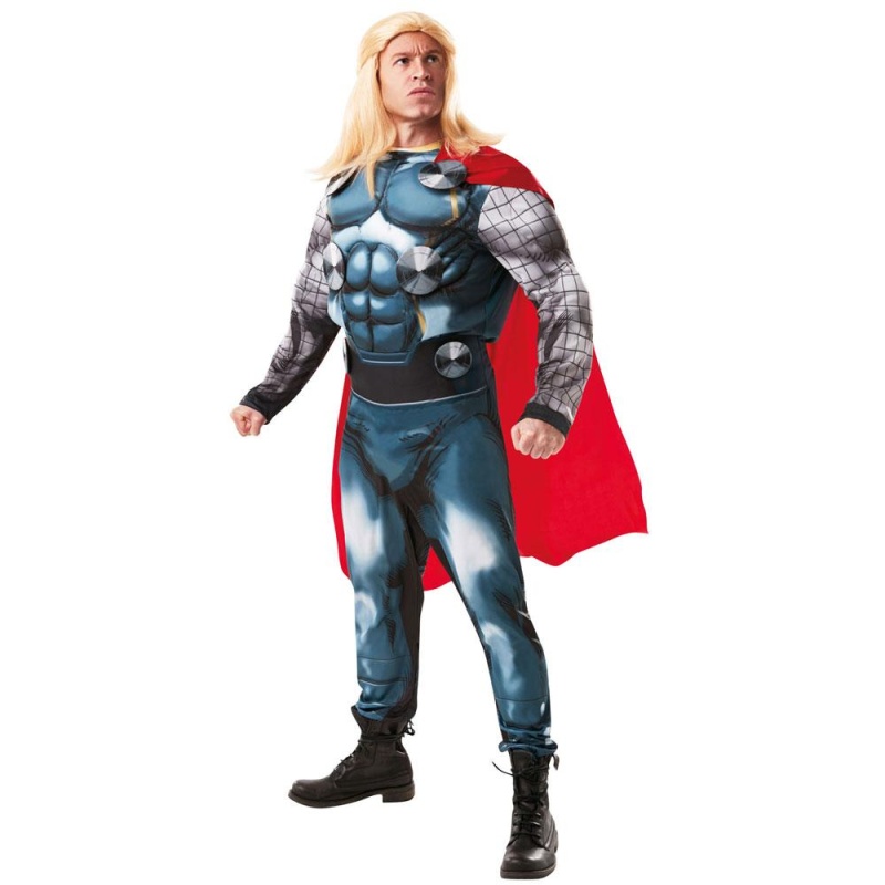 Erwachsenen Marvel Thor Deluxe Kostüm | Deluxe Thor Adulto - carnavalstore.de