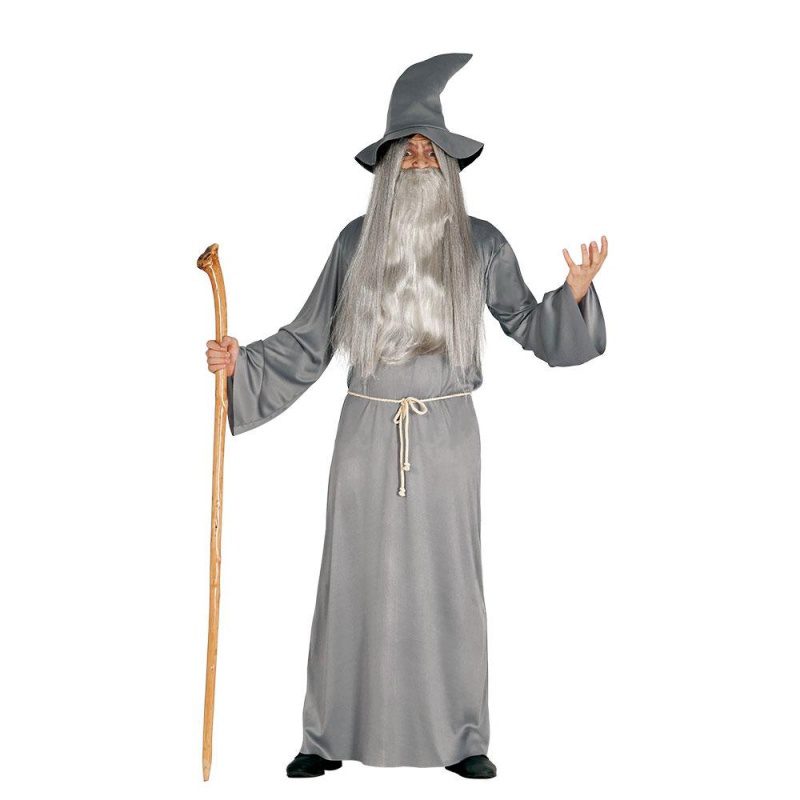 Zauberer Kostüm für Herren Mittelalter Magier Halloween Herrenkostüm | Velhon puku - carnivalstore.de