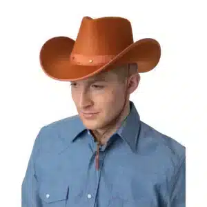 Texas Cowboy Hat Brown