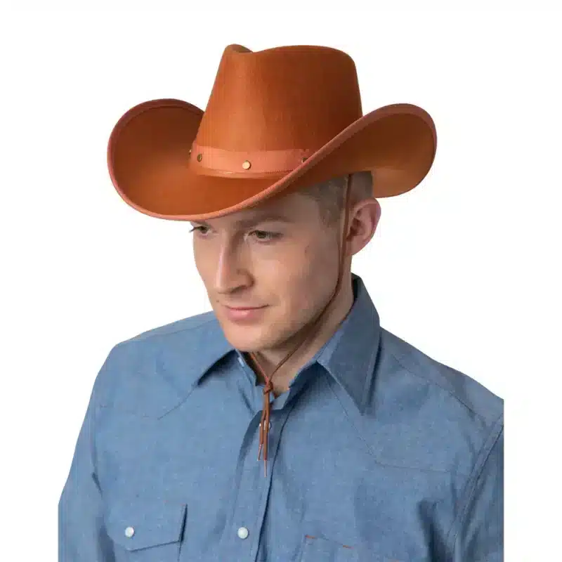 Texas Cowboy Hat Brown